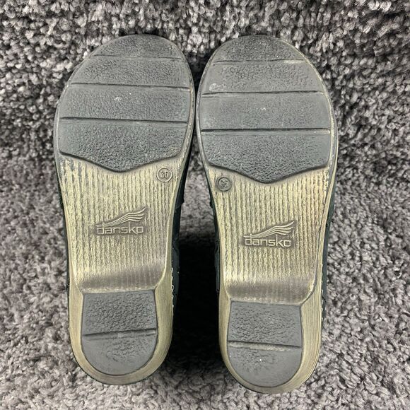 Dansko Boots Womens Tivoli Michelle Ankle Braided Black Nubuck US 5.5-6 EUR 36 - Picture 7 of 8